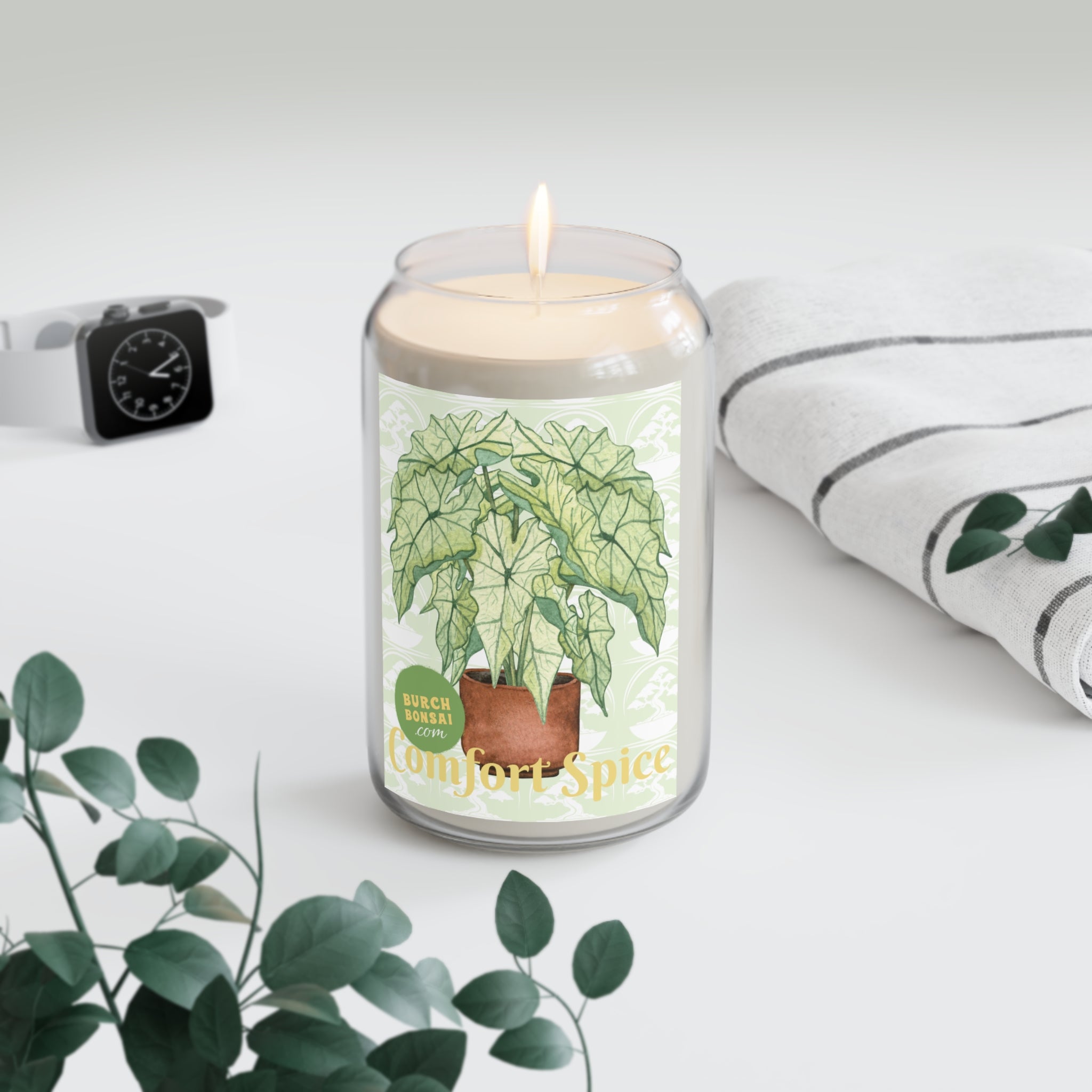 'Plant Design' Scented Candle